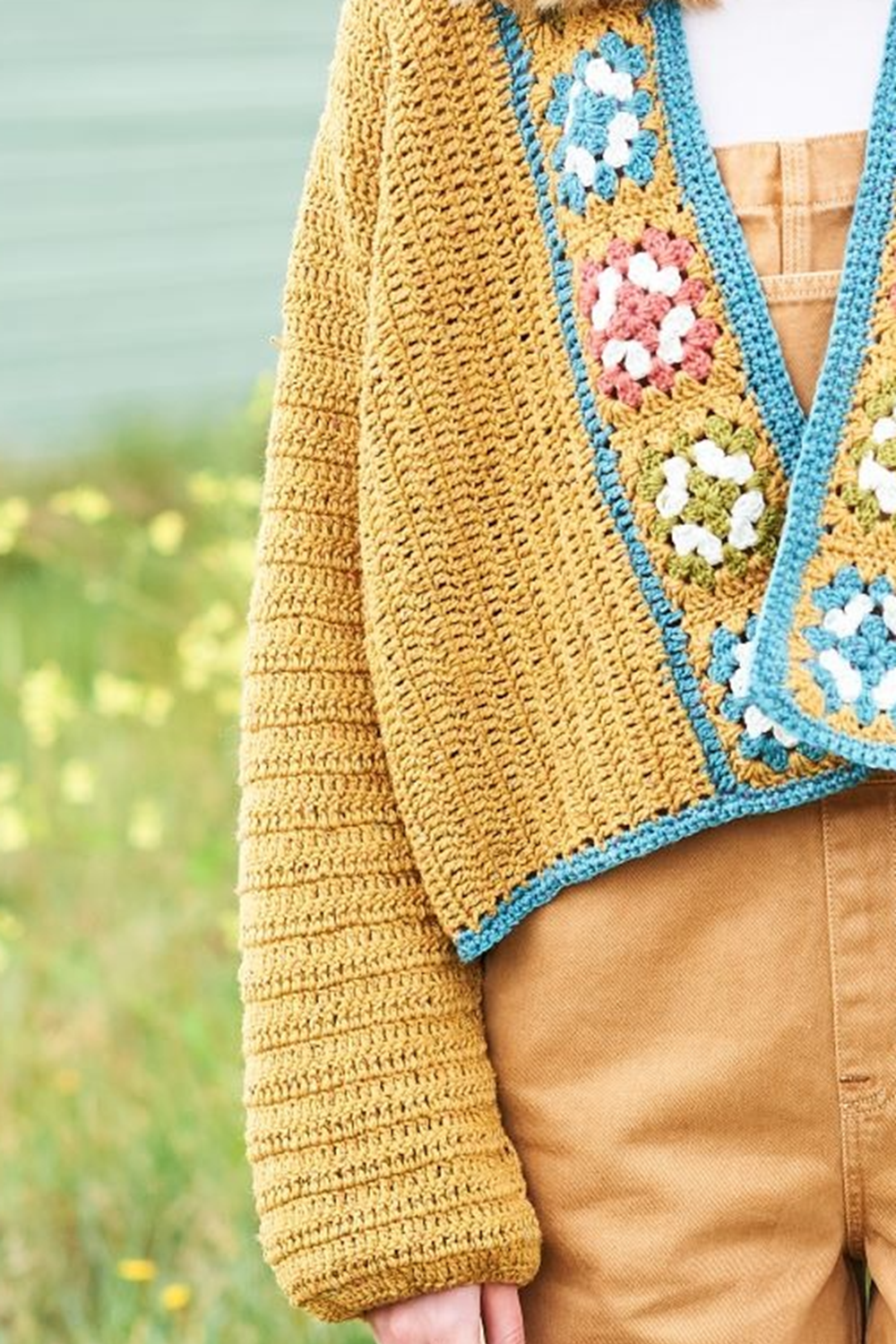 Crochet Pattern 9966 - Granny Motif Cardigans in Recreate DK