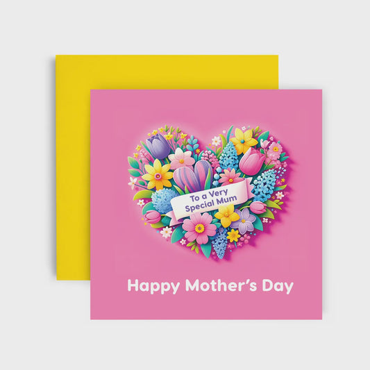 To A Very Special Mum - Mothers Day Card