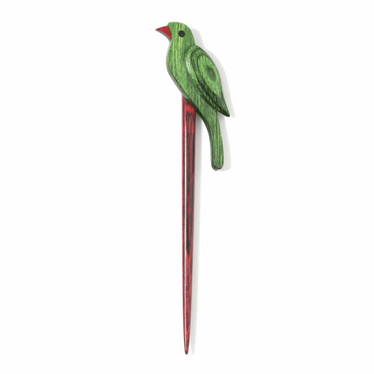 SHAWL PIN - CHIRPY PARROT
