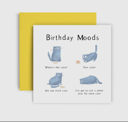 Birthday Moods - Birthday Card