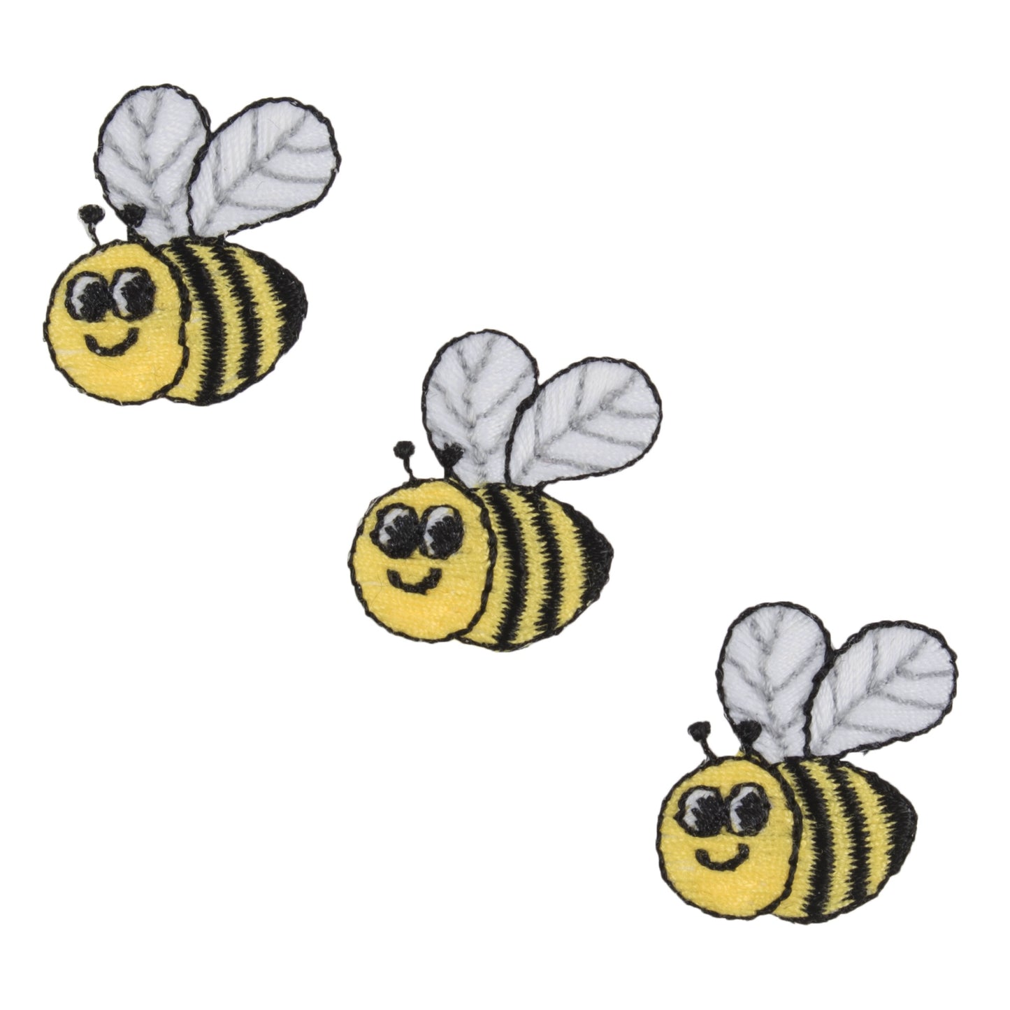 IRON ON MOTIF - Three Bees