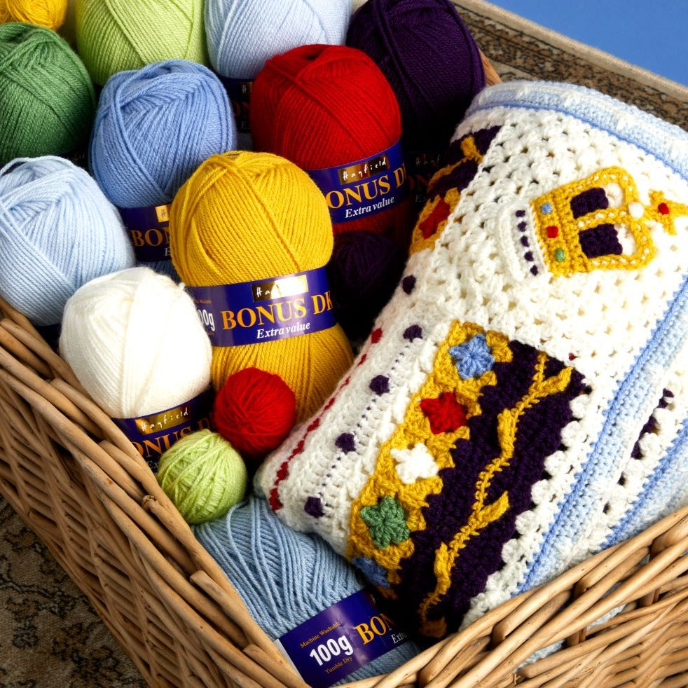 CORONATION KEEPSAKE BLANKET - CROCHET A LONG (CAL)
