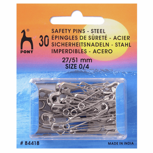 SAFETY PINS  x 30  - 27/51mm
