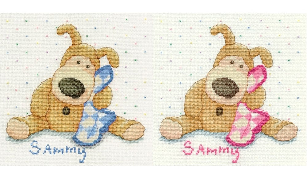 COUNTED CROSS STITCH KIT - BOOFLE - HELLO BABY