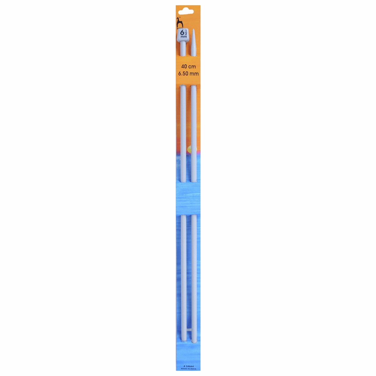 KNITTING NEEDLES - SINGLE ENDED - 40cm