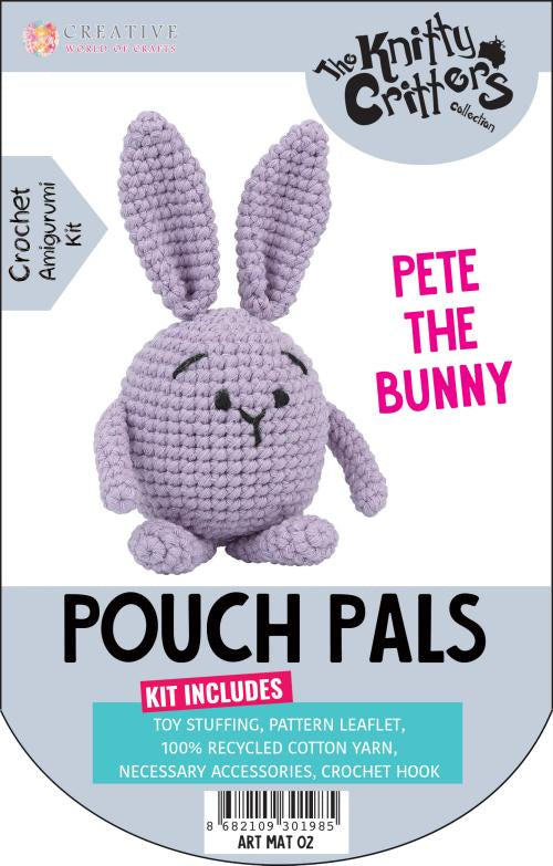 POUCH PALS - Pete The Bunny