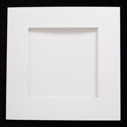 Triple Fold Large Square Aperture Card & Envelopes - Pack of 5