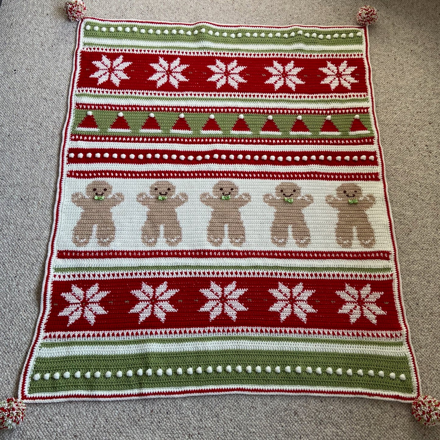 CROCHET A LONG - Christmas Eve Wishes - Made by Anita - Blanket pack with downloadable pattern!
