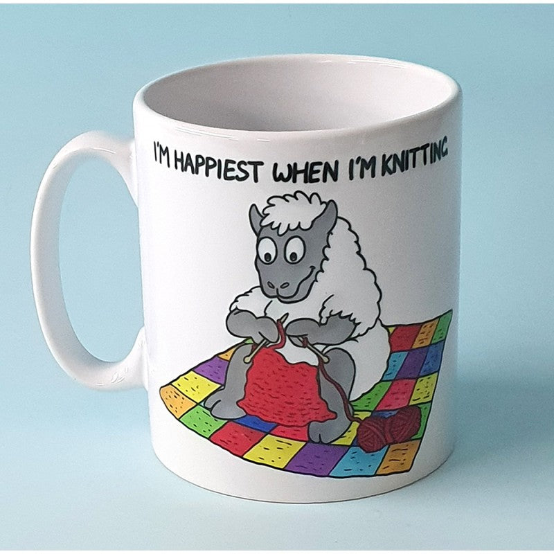 MUGS - KNITTING QUOTES - 11 Types Available