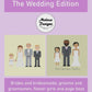 CROSS STITCH KIT - THE WEDDING EDITION - CUSTOMISABLE CHARACTERS (SEE ALL PICTURES)