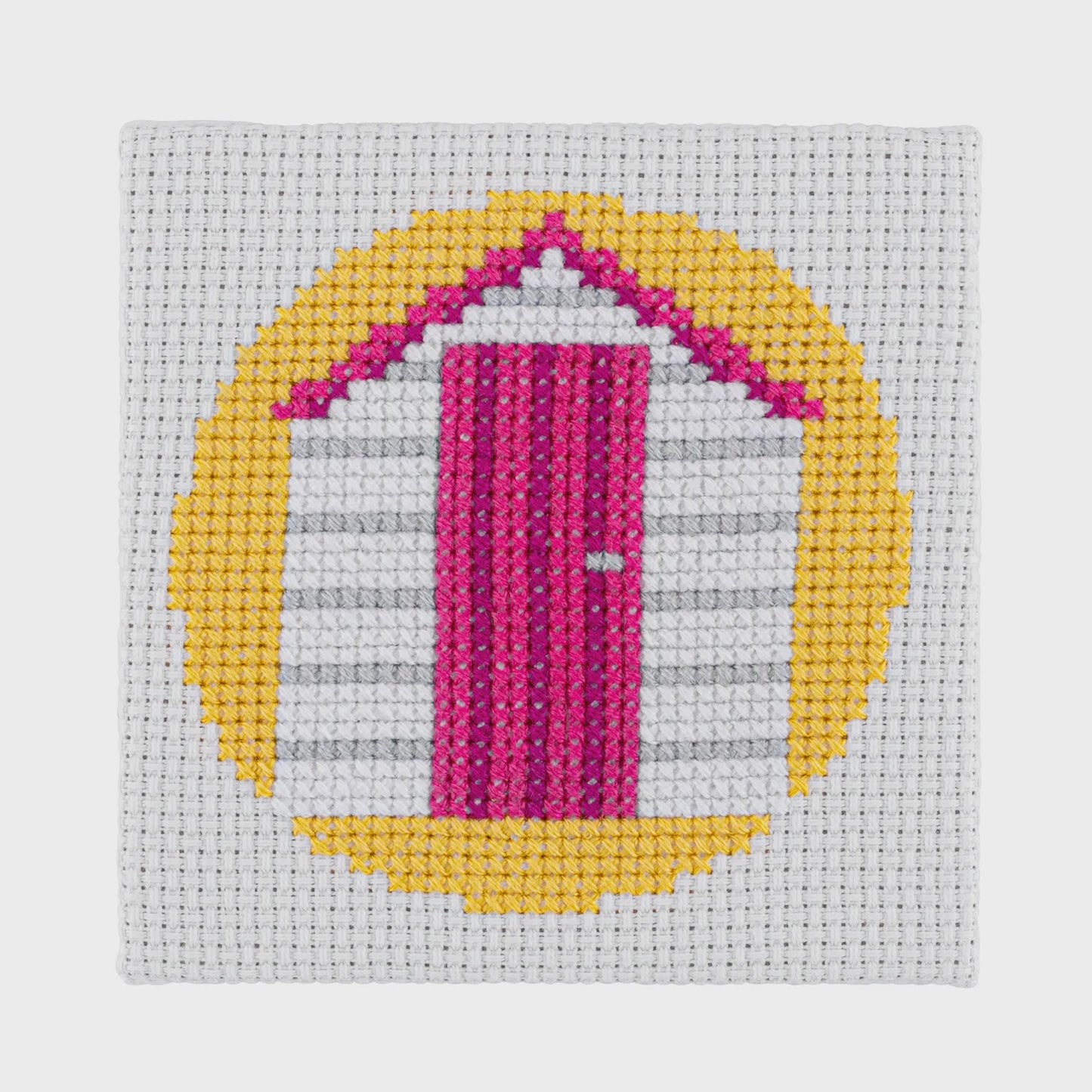 Mini Cross Stitch - BEACH HUT