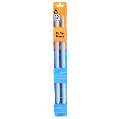 KNITTING NEEDLES - SINGLE-ENDED - CLASSIC  25cm Long