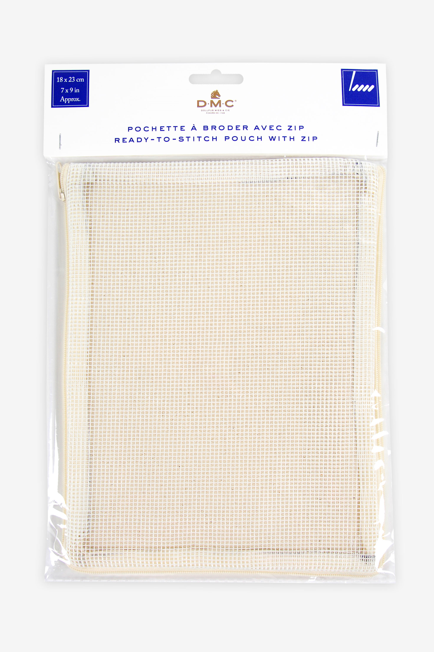 DMC - Large Stitchable Pouch with Zip