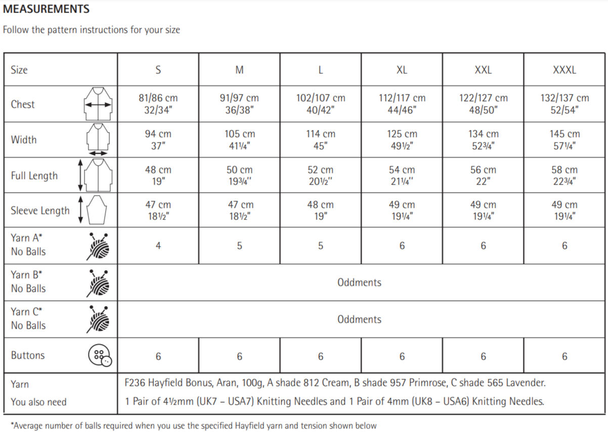 PDF - Knitting Pattern 10609 - DIAMOND TRELLIS CARDIGAN IN HAYFIELD BONUS ARAN