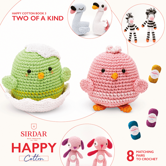 HAPPY COTTON - TWO OF A KIND - Pattern Book 3