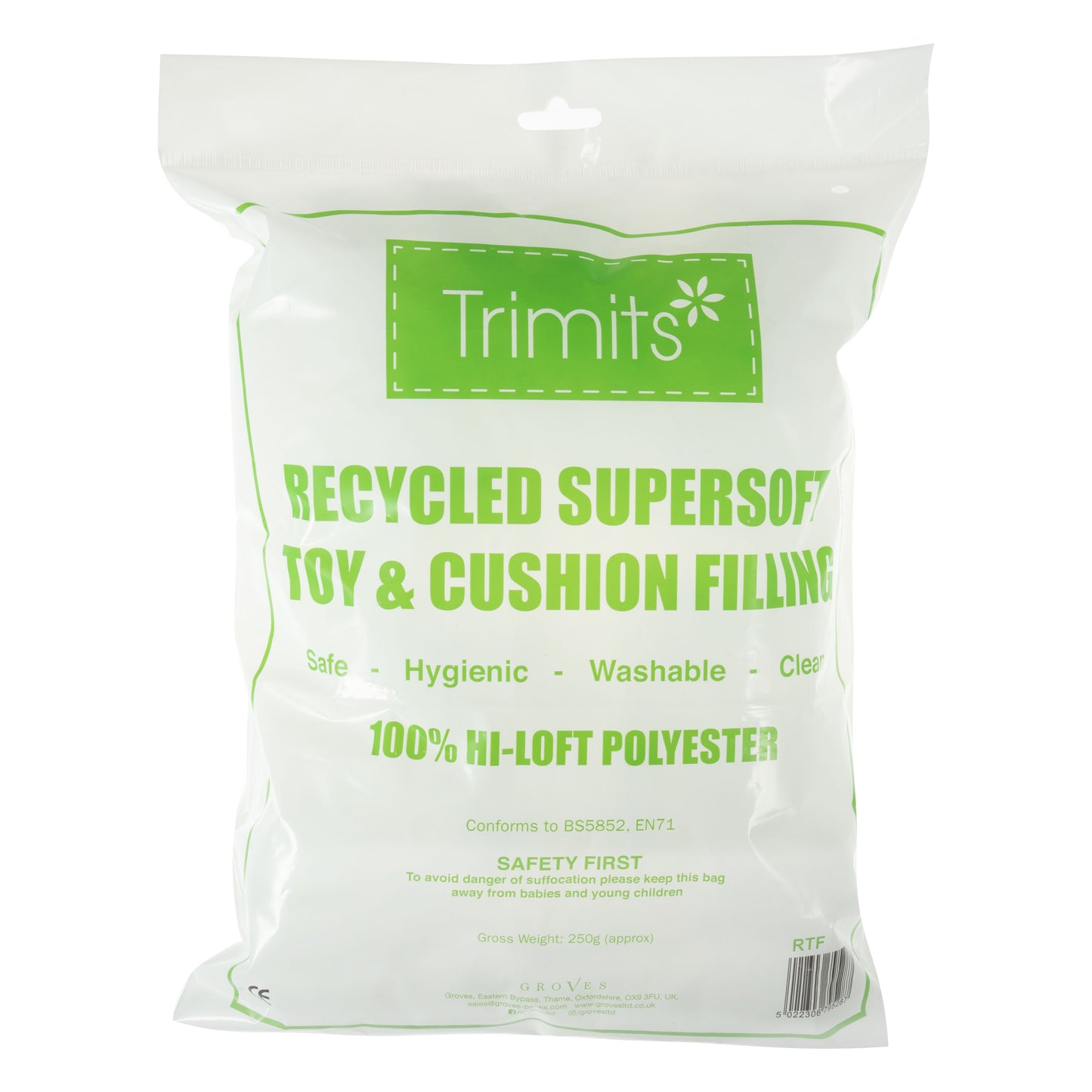 Recycled Toy Filling/Stuffing - 250g
