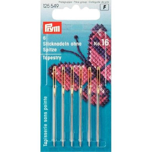 Tapestry Needles - Blunt point - 6pcs - Various