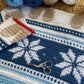 CROCHET A LONG - Christmas Eve Wishes IN SNOW SCENE BLUES - Made by Anita - Blanket Pack with downloadable  Pattern!