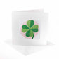 Mini Cross Stitch - CARD KIT (With Envelope) - CLOVER