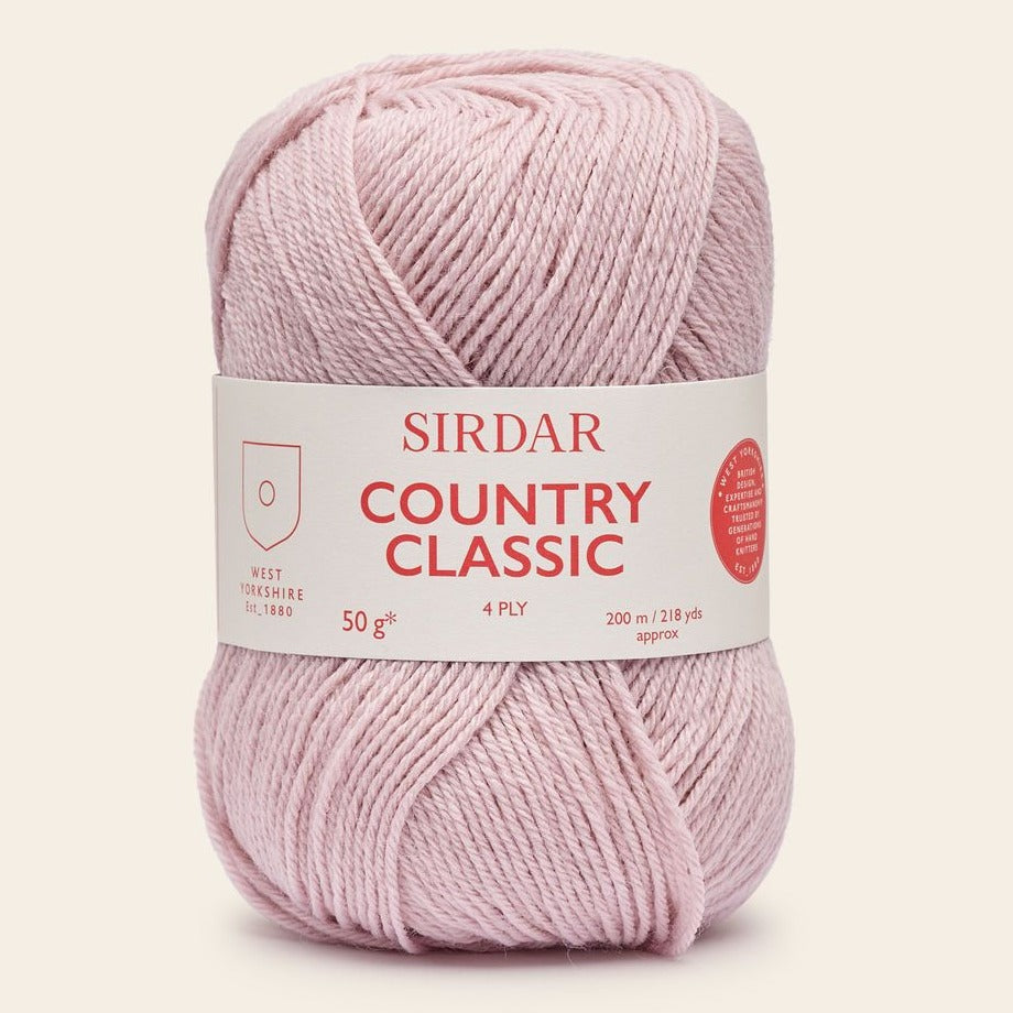 COUNTRY CLASSIC  4 PLY  50g     -     More colours available