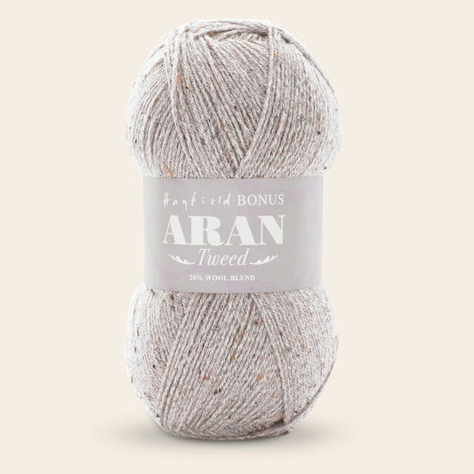 BONUS ARAN TWEED WITH WOOL  400g - More colours available