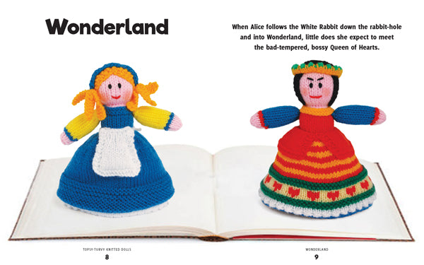 TOPSY-TURVEY KNITTED DOLLS -10 Reversible Toys to Make